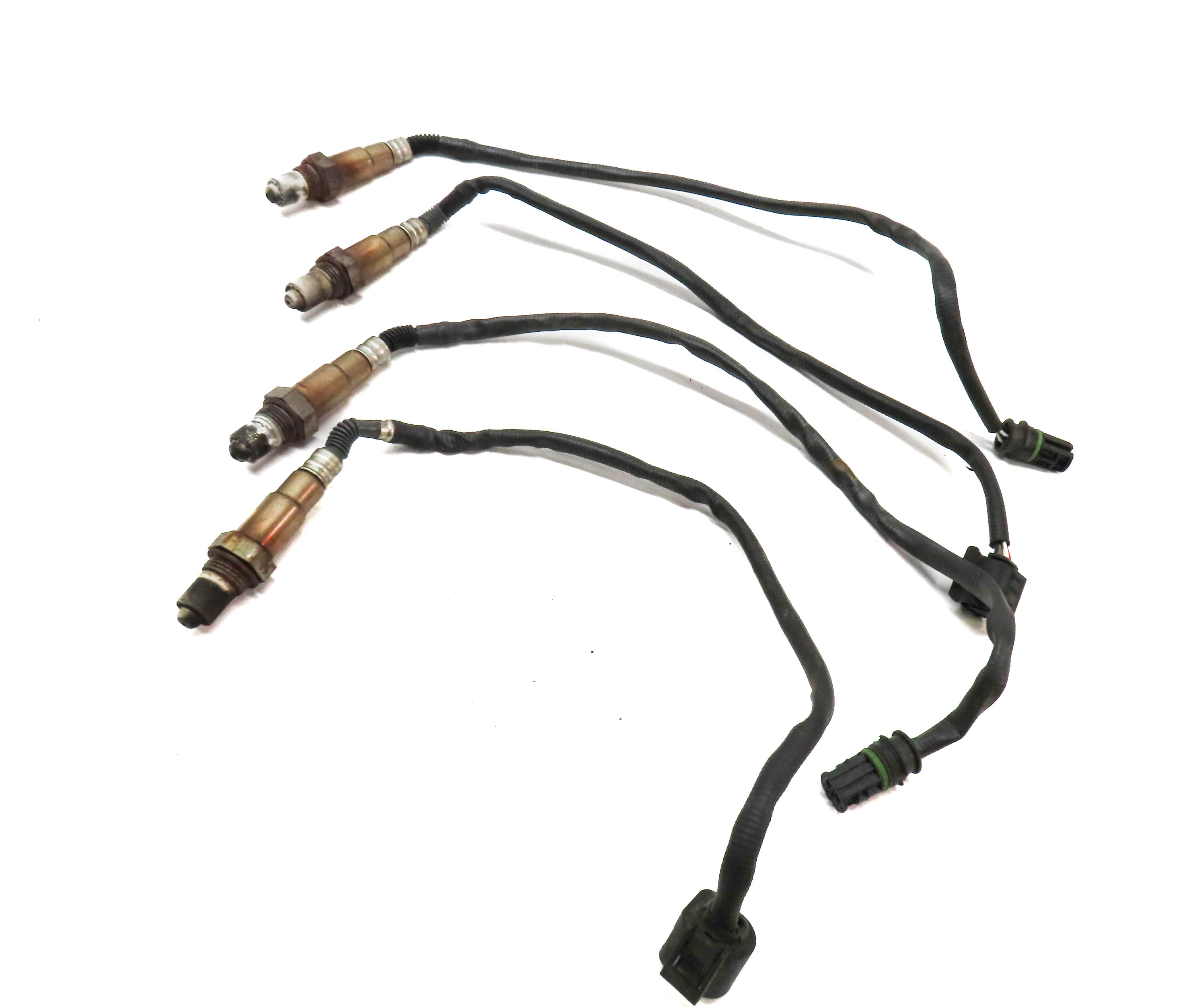 2014 BMW 650i GRAN COUPE (F06) 4.4L TURBO (N63) PRE POST OXYGEN O2 SENSOR SET/4 — exact item pictured